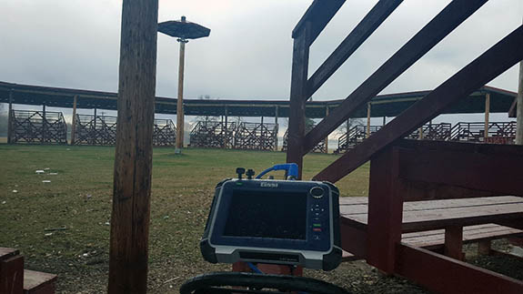 Private Utility Locating Prior to Demolition - North of Edmonton, Alberta