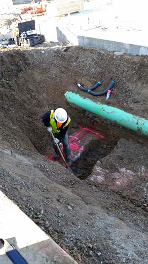 Conduit Locating with Radio Detection and GPR - Denver, Colorado