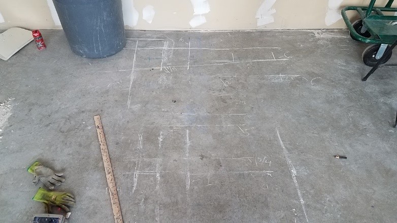 GPR Post Tension Cable Scan of Concrete Slabs Denver, CO