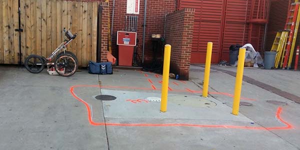 GPR Used To Locate Underground Storage Tank - Englewood, Colorado 