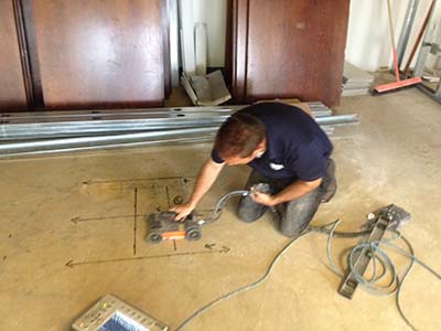 GPR Scan of Concrete - Palm Beach Gardens, FL