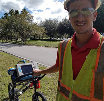 Private Utility Locating at Campground - Central Florida