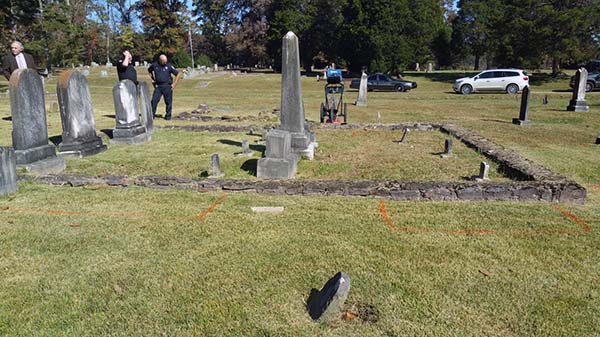 GPR Used For Unmarked Grave Locating - Cohutta, GA