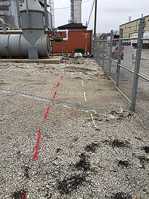 Ground Radar Scanning at Ethanol Fuel Plant - Chicago, IL