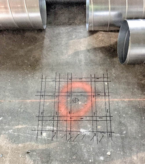 Concrete Scanning at Office Building - Evanston, IL