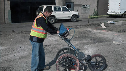 Utility Locating For Contractor - Naperville, Illinois