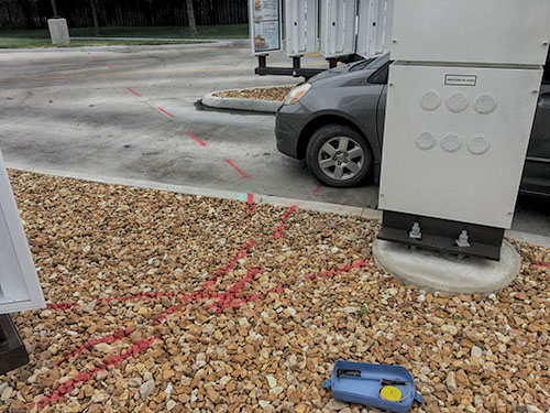Utility Locating at Drive Thru - Salina, KS 