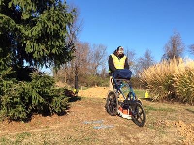 GPRS Scans for Private Utility Lines - Louisville, Kentucky