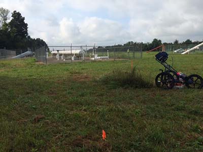GPRS Locates Private Utility Lines for Environmental Firm – Louisville, Kentucky