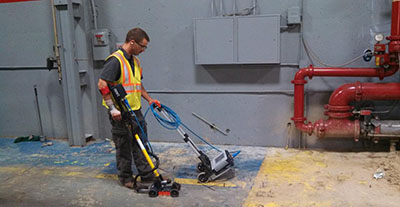 GPR Investigation Searching For Possible Voids Beneath A Concrete Floor - Roseville, MI