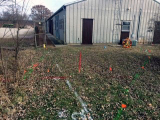 Electric, Sanitary and Unknown Lines Located - Kansas City, MO