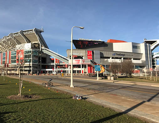 GPRS Locates Utilities at First Energy Stadium - Cleveland, OH 