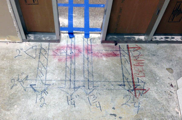 Concrete Scan for Post-tension Cables - Tulsa, Oklahoma