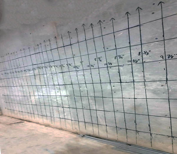 Rebar Locating Prior to Wall Demo at Oklahoma State Capitol