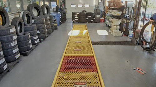 Concrete Scan of Oil Change Pit – Mt. Pleasant, PA 