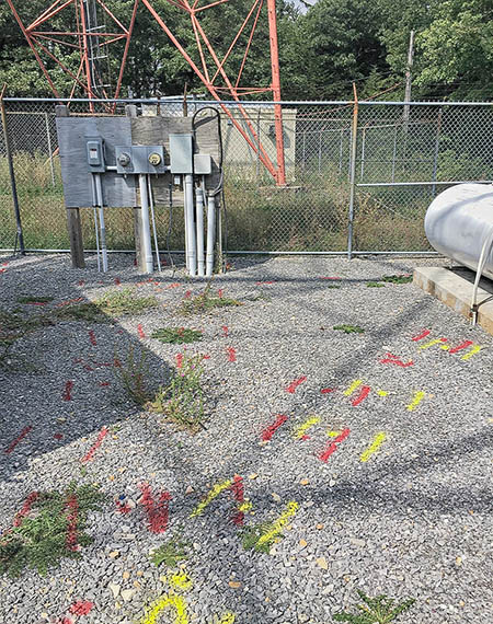 Private Utility Lines Located at Site Tower - Selisgrove, PA
