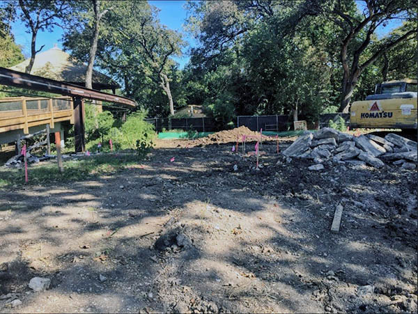 GPR Scan to Locate Utilities at Zoo Dallas Fort Worth, TX