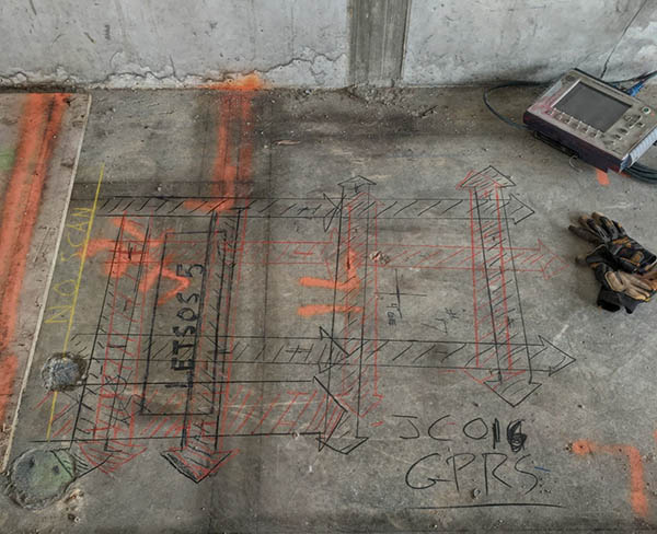 Concrete Scanning Post Tension Locating | Houston, TX