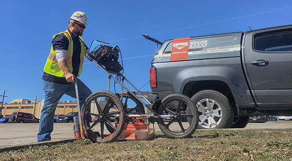 Private Utility Locate at Hospital in Central Texas