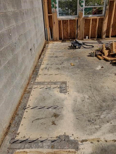 Post Tension Cables Located with Depths - Virginia Beach, VA
