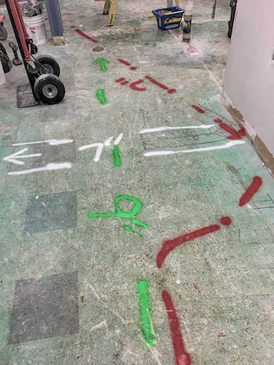 Scan to Locate Saw Cutting Location - Virginia Beach, VA