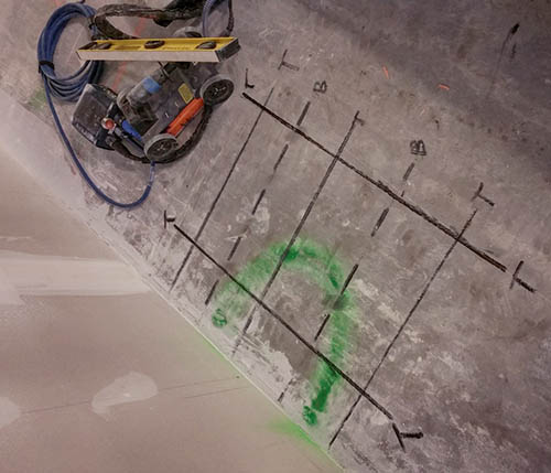 Rebar Locating at Government Office in West Virginia