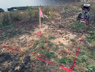 Private Utility Locate at Power Plant Site in Wisconsin