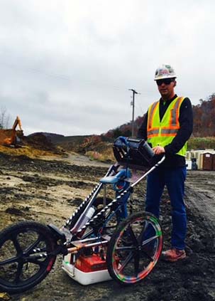 Private Utility Locate at Power Plant - Near Milwaukee, Wisconsin